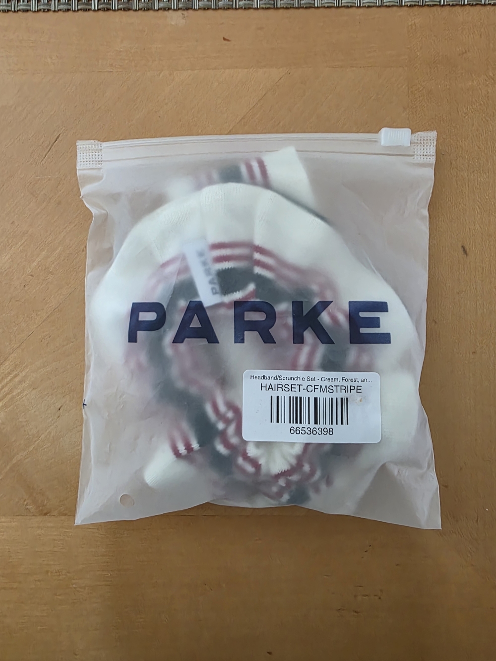 Parke Headband Scrunchie Set